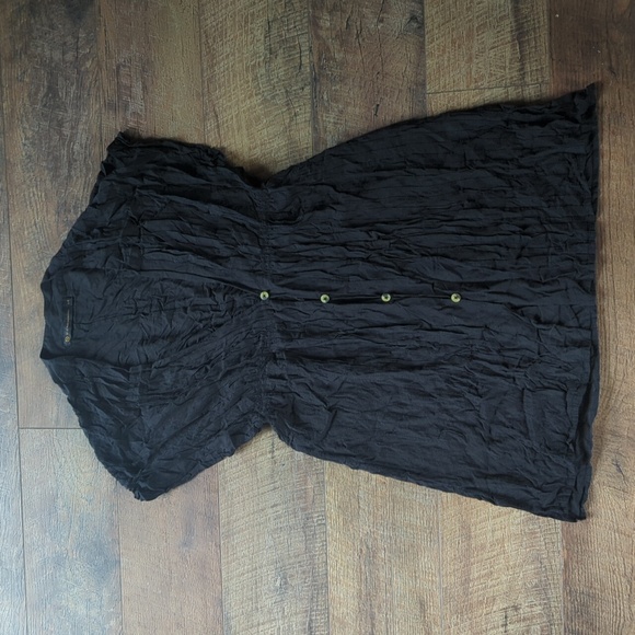 Vix Paula Hermanny Cover Up, Black, LG - Picture 1 of 4